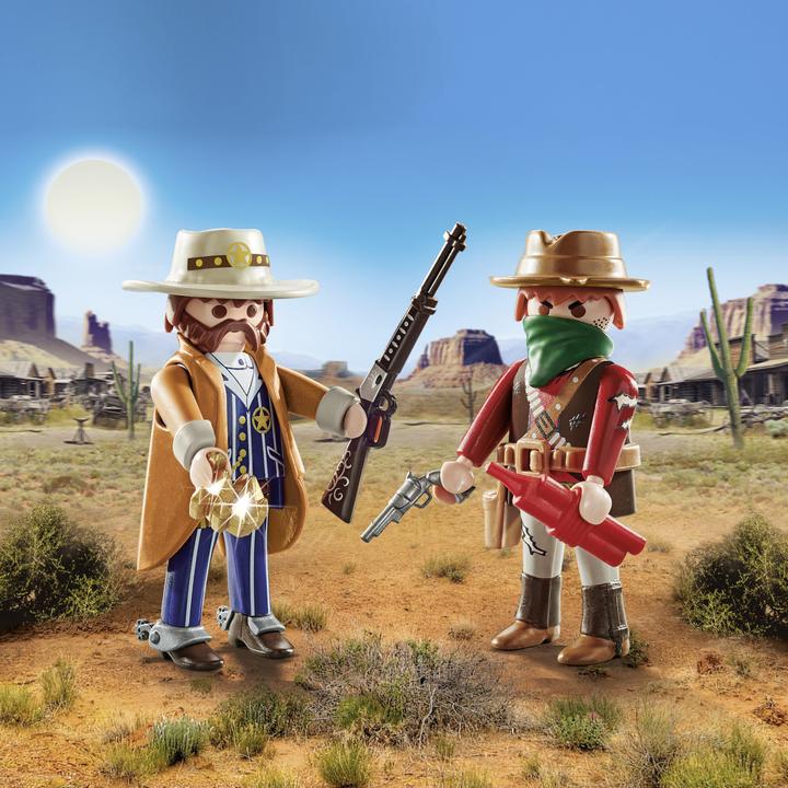 Produktbild Playmobil DuoPack Bandit und Sheriff (71508)