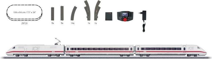 Image du produit Märklin Coffret de départ ICE 2 (Piste H0)