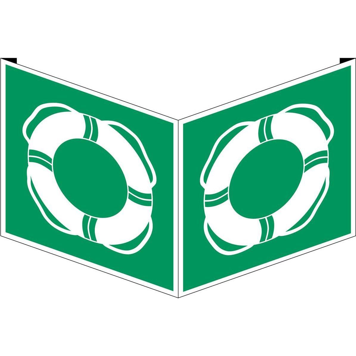 Brady, Sicherheitskennzeichnung, ISO Safety Sign - Water