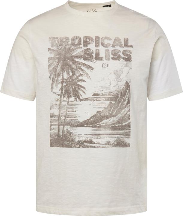 Image du produit JP1880 JP 1880 Herren grosse Grössen T-Shirt, Halbarm, Brust-Print, bis 8XL offwhite 8XL 828492200-8XL (8XL)