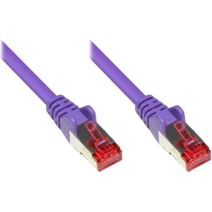 Varia Patchkabel Cat. 6 - 2 m, S/FTP, PiMF, violett (PiMF, CAT6, 2 m), Netzwerkkabel