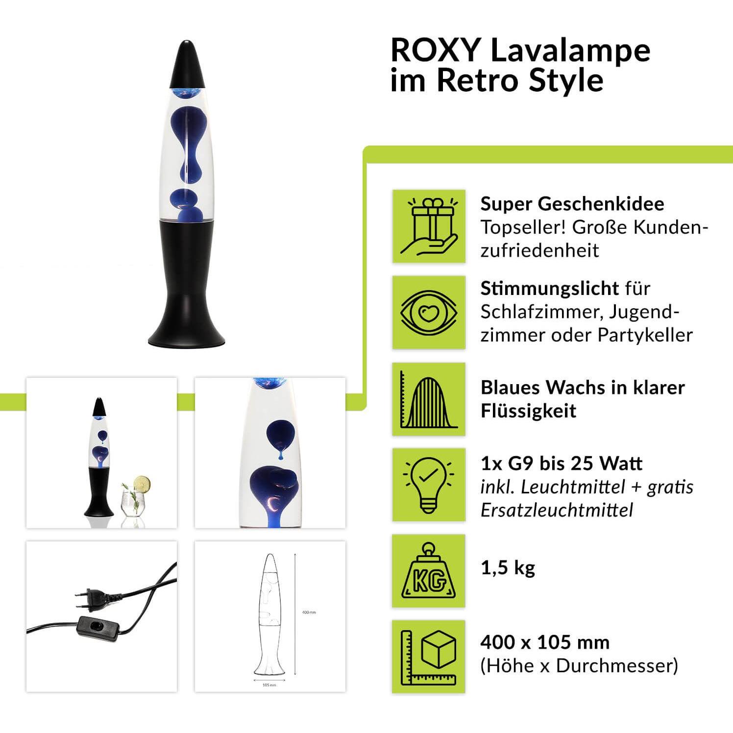 Thumbnail - Licht-Erlebnisse, Tischlampe, Roxy (G9)