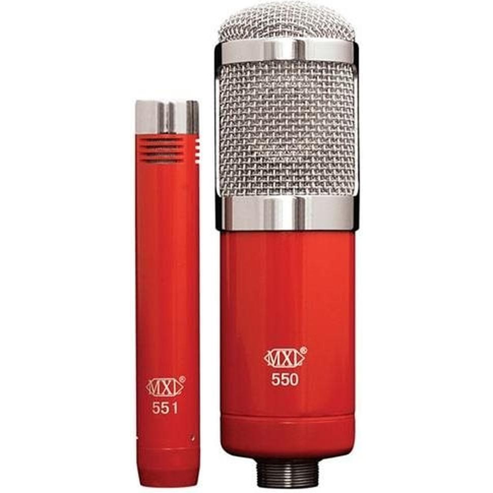 MuxLab MXL 550/551R - Zestaw mikrofonĂłw, Microfono