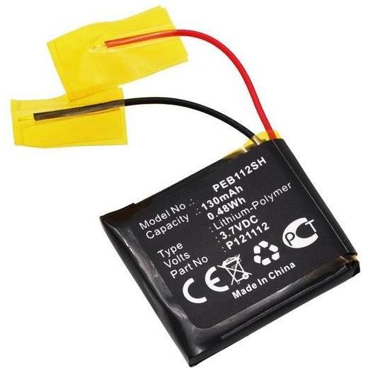 Thumbnail - CoreParts Battery for Pebble Smartwatch, Smartwatch Zubehör, Schwarz