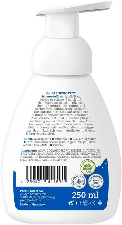 Actual product image Paediprotect Na (Liquid soap, 250 ml)