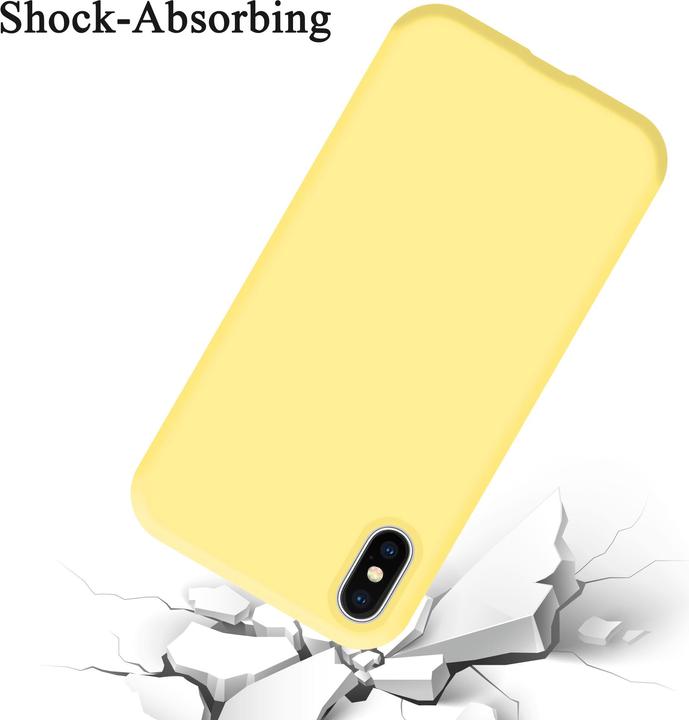 Immagine prodotto Cadorabo Copertura della cassa del silicone liquido TPU (Apple iPhone X)