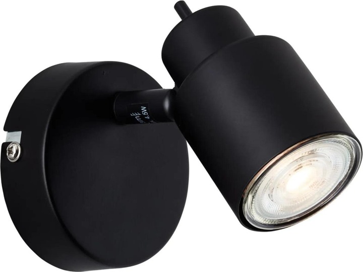 Produktbild Brilliant Andres LED Wandspot schwarz matt (345 lm, GU10)