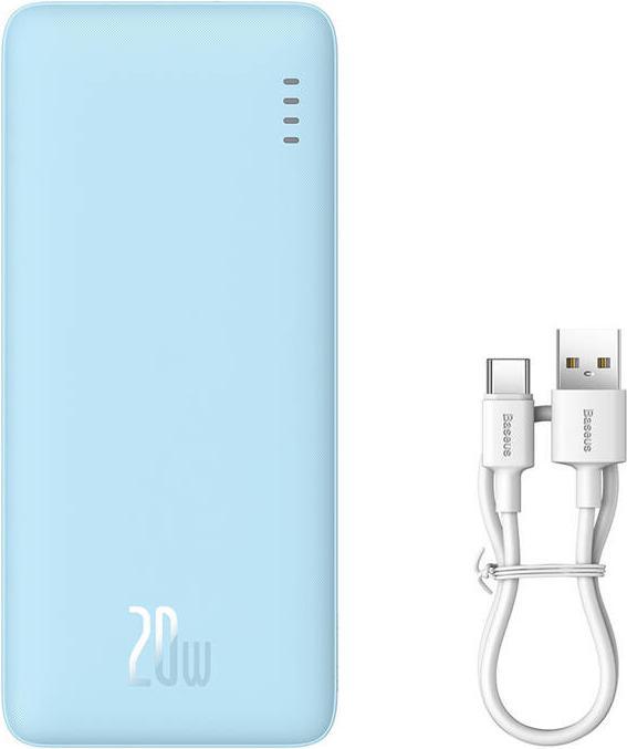 Immagine prodotto Baseus Airpow 10000 mAh 20W powerbank (blu) (10000 mAh, 20 W, 37 Wh)