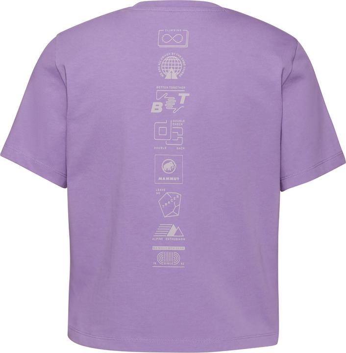 Actual product image Mammut Massone T-Shirt Cropped Women Emblems (M)