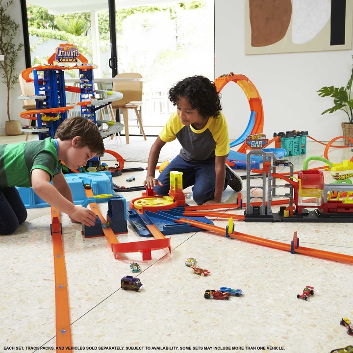 Image du produit Mattel Jeu de pistes géant Looping-Crash (SIOC)