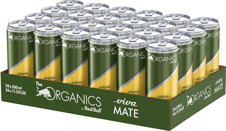 Produktbild Red Bull Organics by Viva Mate (24 x 33 cl)
