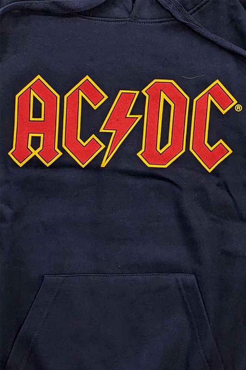 Actual product image AC/DC Unisex Adult Logo Hoodie (M)