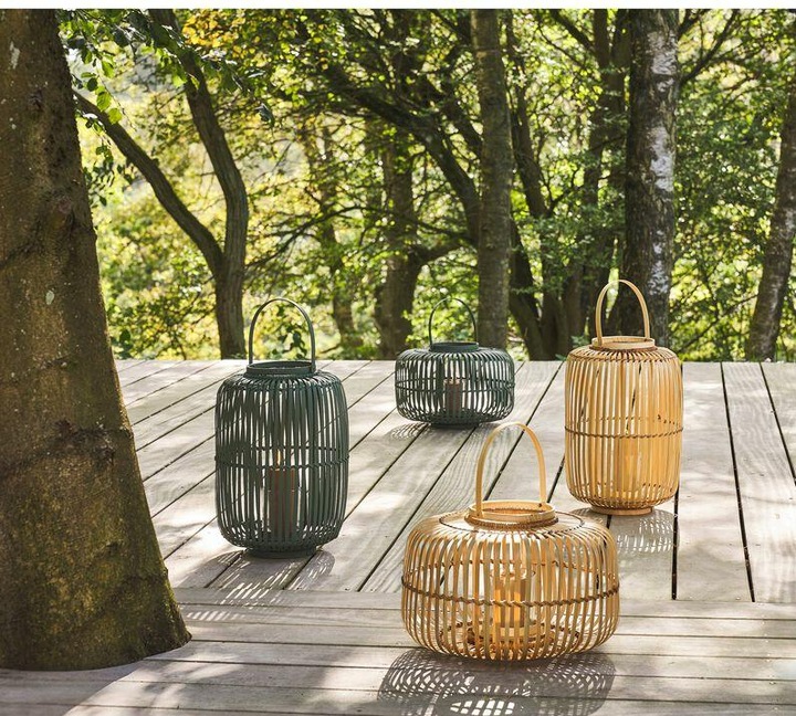 Immagine prodotto Villa Collection Lanterna Alia 40 cm, Natura (28 x 40 cm, 1 x)