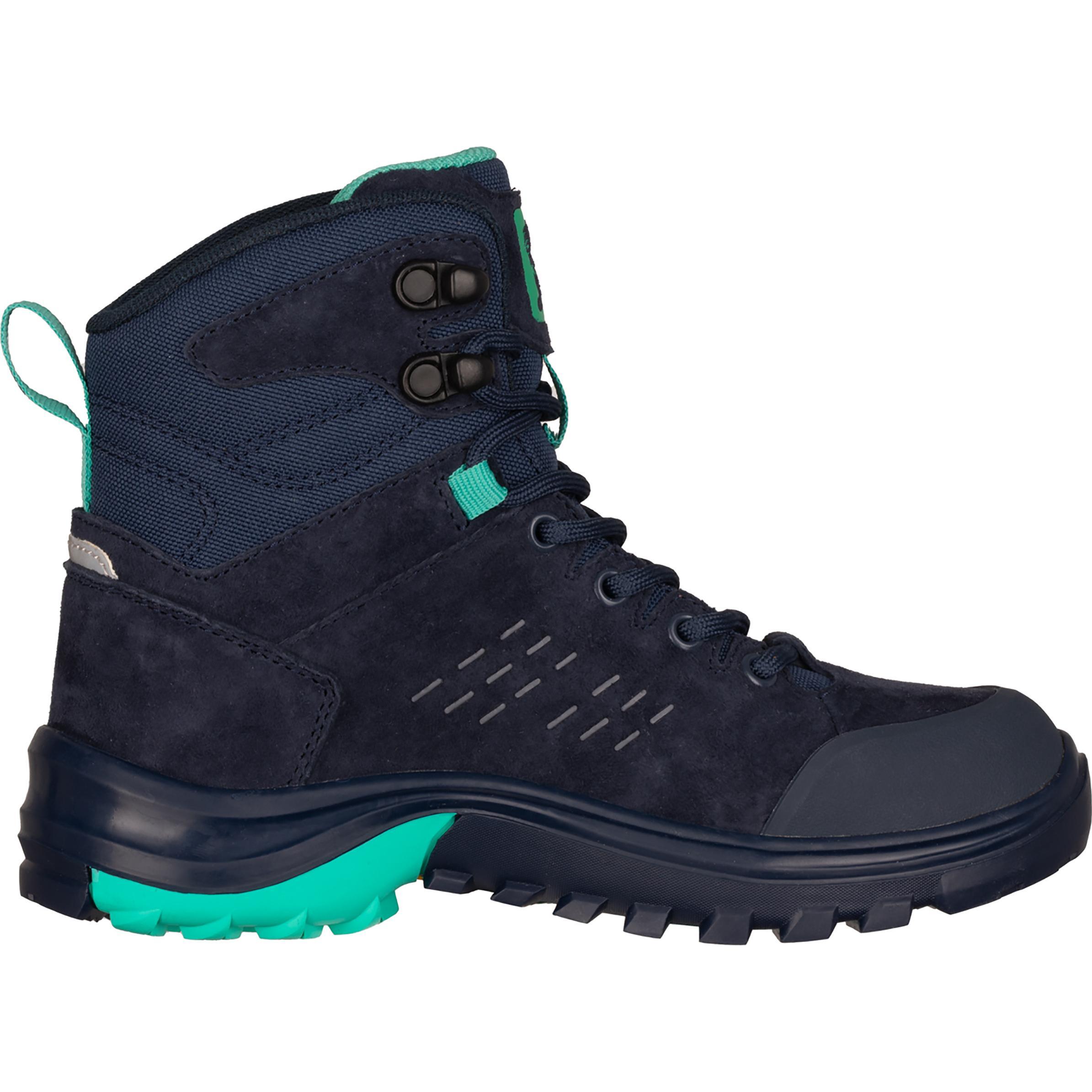 Trollkids, Unisex, Wanderschuhe, Kid's Trollsteinen Hiker Mid XT (35), Blau