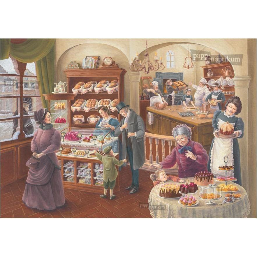 Pappnoptikum 1090 - Nostalgische Weihnachtsbäckerei (Mini-Adventskalender)
