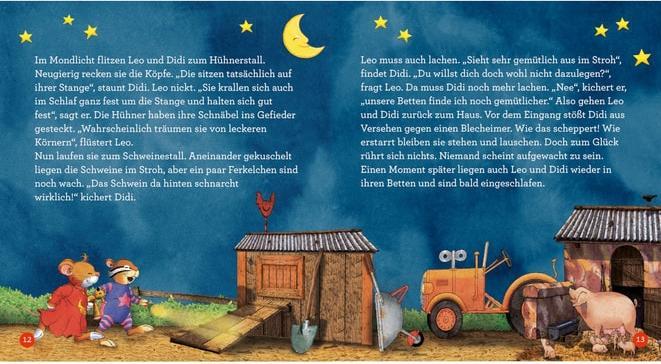 Actual product image Gute Nacht, Leo Lausemaus (German, Sophia Witt, 2021)