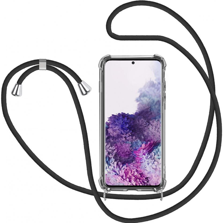 Screenguard Samsung Galaxy S20+ Loopster Necklace Hülle, Handykette, Transparent