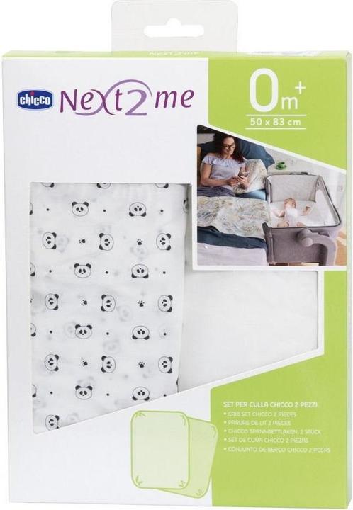 Image du produit Chicco Set de draps-housses Next2Me (85 x 50 cm)