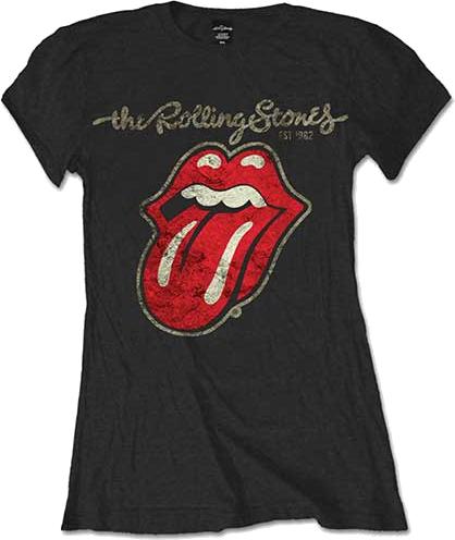 The Rolling Stones Plastered Tongue (Girlie)