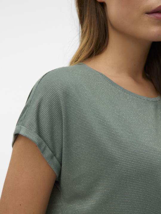 Immagine prodotto Vero Moda Vmlava Glitter Ss Top Stripe Ga Jrs Noos (M)