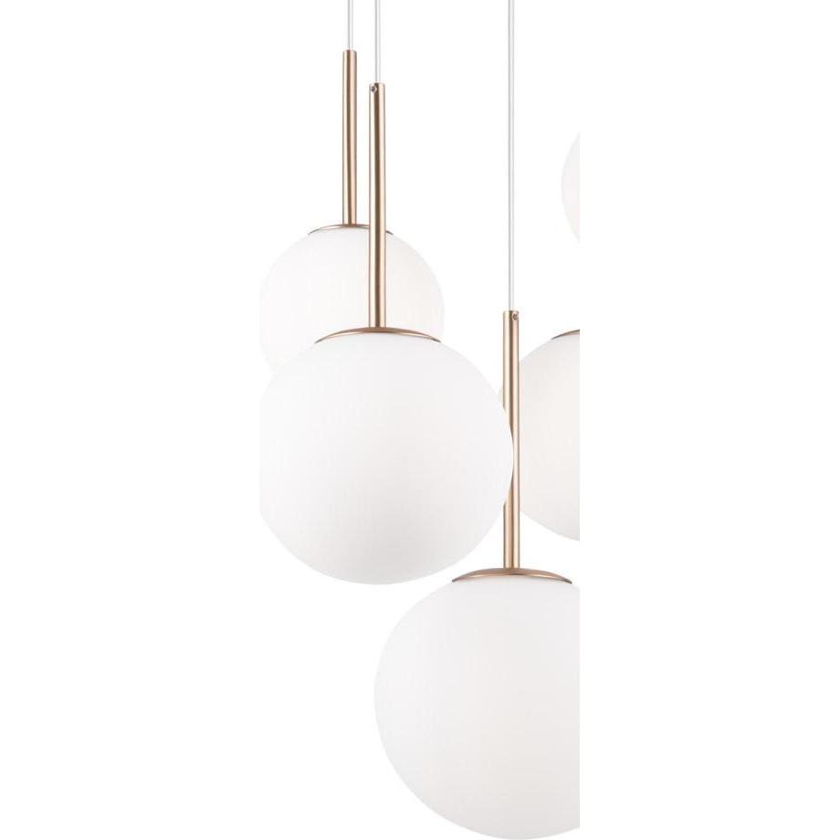 Maytoni, Pendelleuchte, Basic form Pendelleuchte, Hängeleuchte 5x E14 Gold-Farbe (E14)