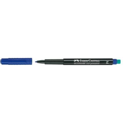 Thumbnail - 10x Faber-Castell, Marker, Marker Multimark (Blau, 1 mm, 10 x)