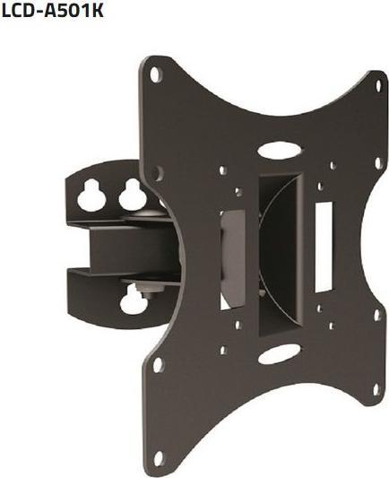 Actual product image Sunne LCD-A501K - Mounting Kit (Wall Mount) for LCD Display - Steel - Black - Bi (Wall, 30 kg, 17" - 37")