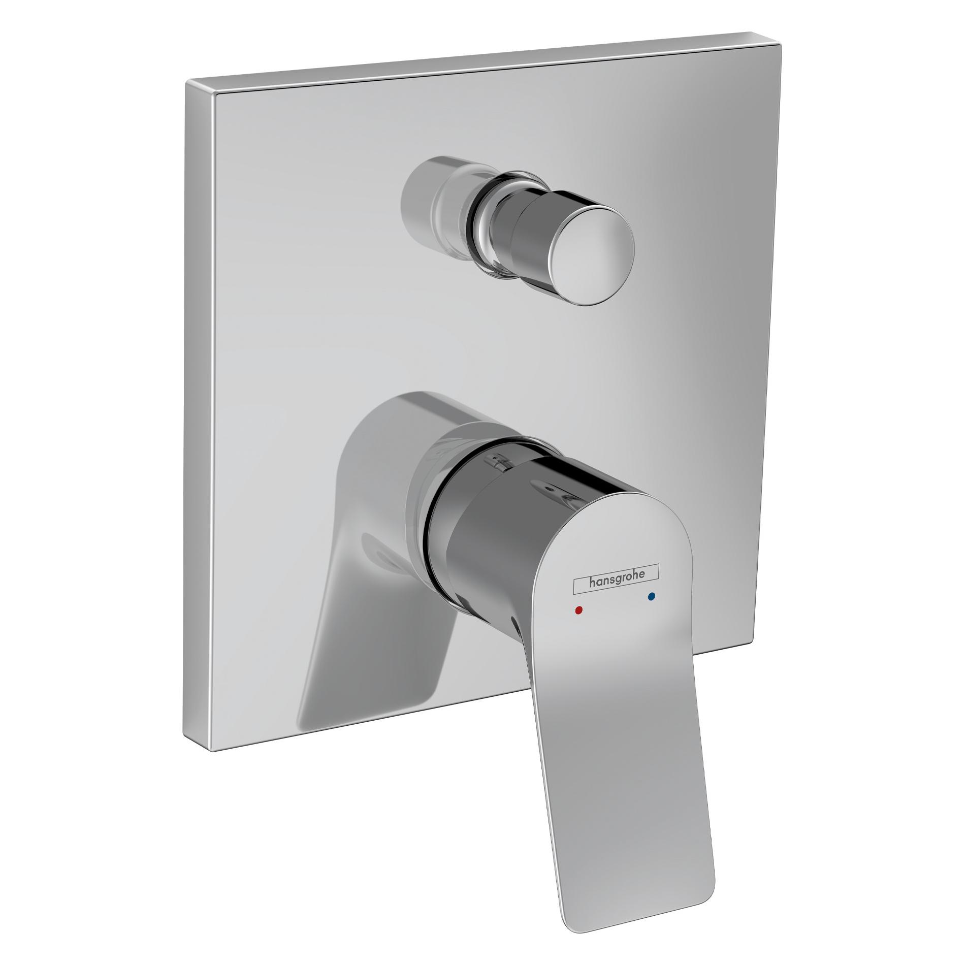 Hansgrohe, Badkamermeubels, Vivenis Complete Set Badmengkraan, Inbouw, Met Veiligheidscombinatie, Chroom