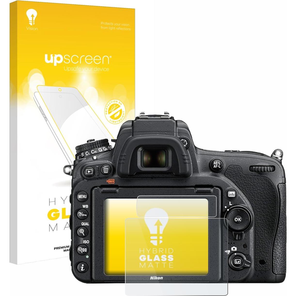 upscreen Reflection Shield Panzerglasfolie Matt (Displayschutz, D750), Kameraschutz