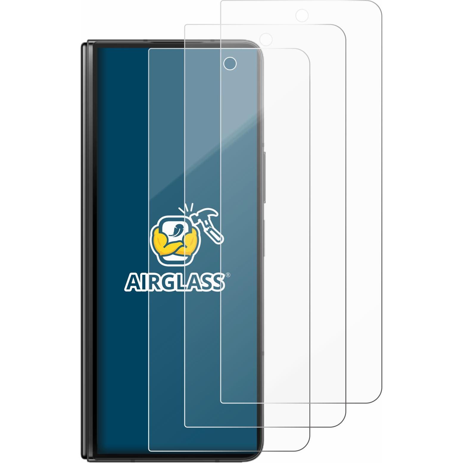 Thumbnail - BROTECT AirGlass Panzerglasfolie (3 Stück, Samsung Galaxy S21), Smartphone Schutzfolie, Transparent