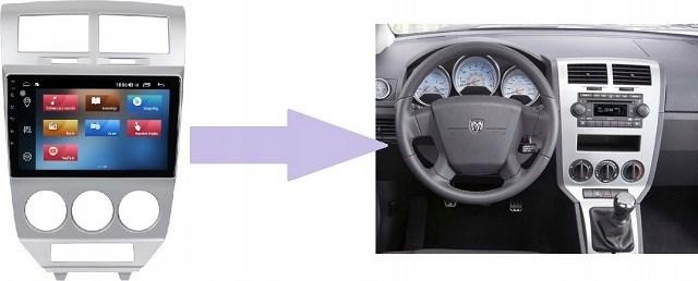 Immagine prodotto No Name RADIO GPS NAVIGAZIONE DODGE CALIBER 2006-11 ANDROID (10")