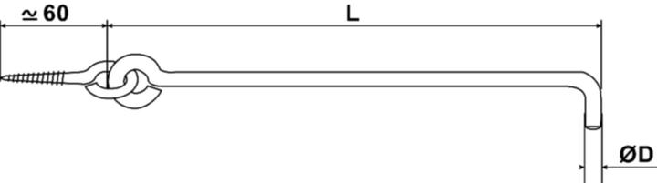 Actual product image Venetian blind locking bar