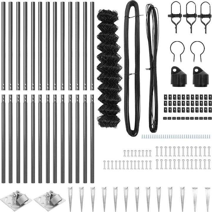 Actual product image vidaXL Zaunpfosten