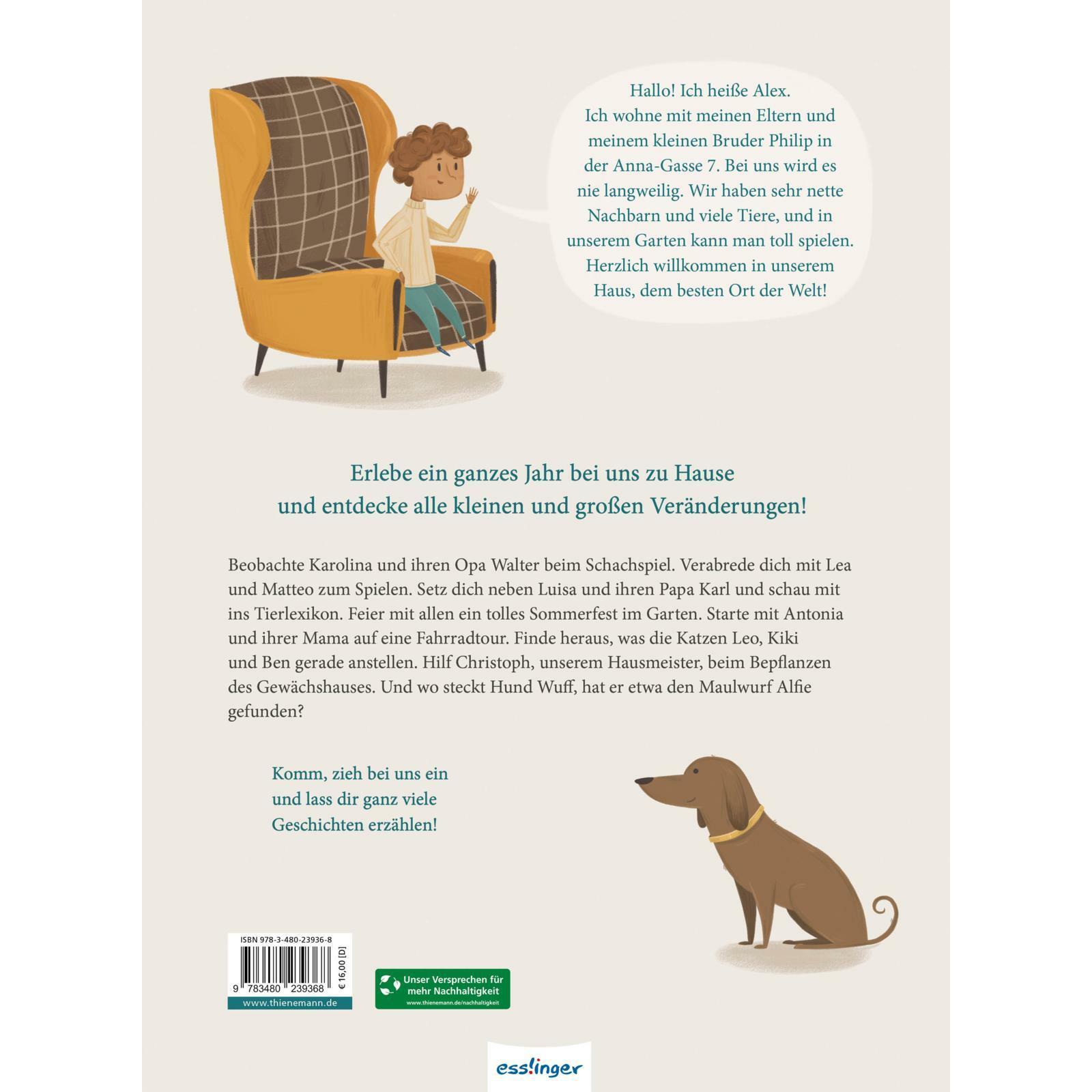 Thumbnail - Ein ganzes Jahr bei uns zu Hause, Kinderbücher von Marlena Breuer, Marta Kulesza