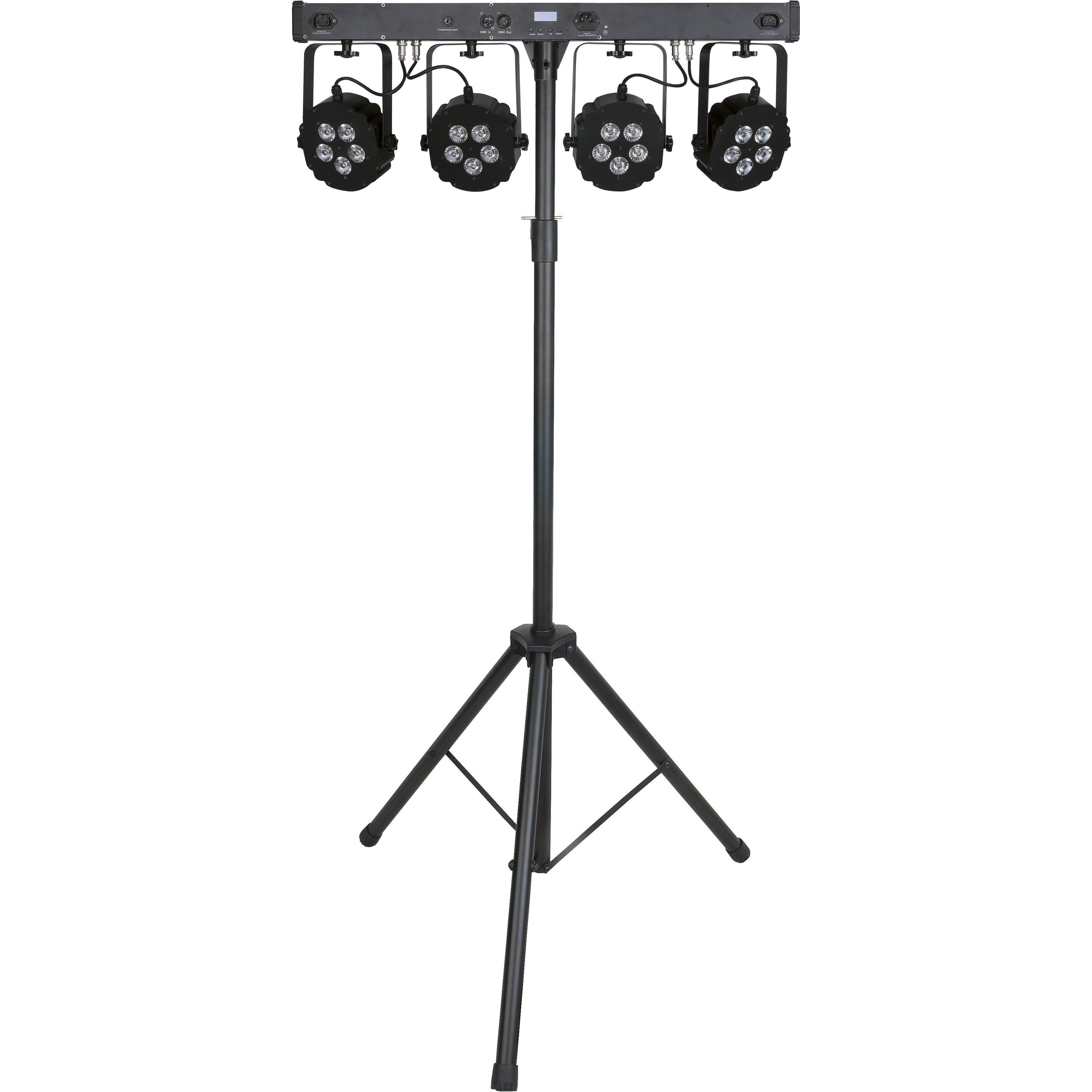 Showtec Compact Power Lightset 4 RGBW, Licht Set