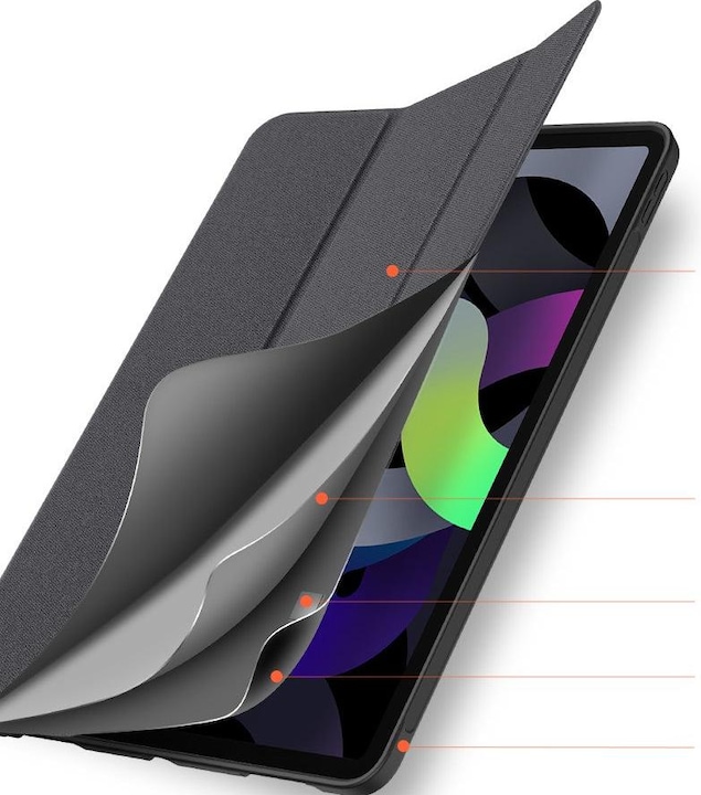 Image du produit Dux Ducis Étui intelligent à trois volets (iPad Air 2020 (4. Gen), iPad Air 2022 (5e génération))