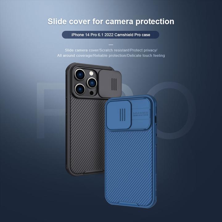 Actual product image Nillkin CamShield Pro Series Hardcase Cover (Apple iPhone 14 Pro)