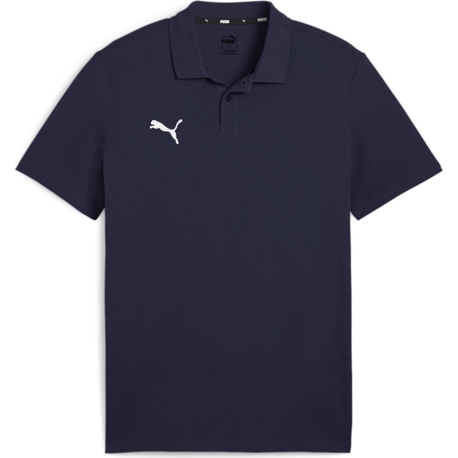 Puma, Herren, Sportshirt, teamGOAL Casuals Polo (3XL), Blau, 3XL