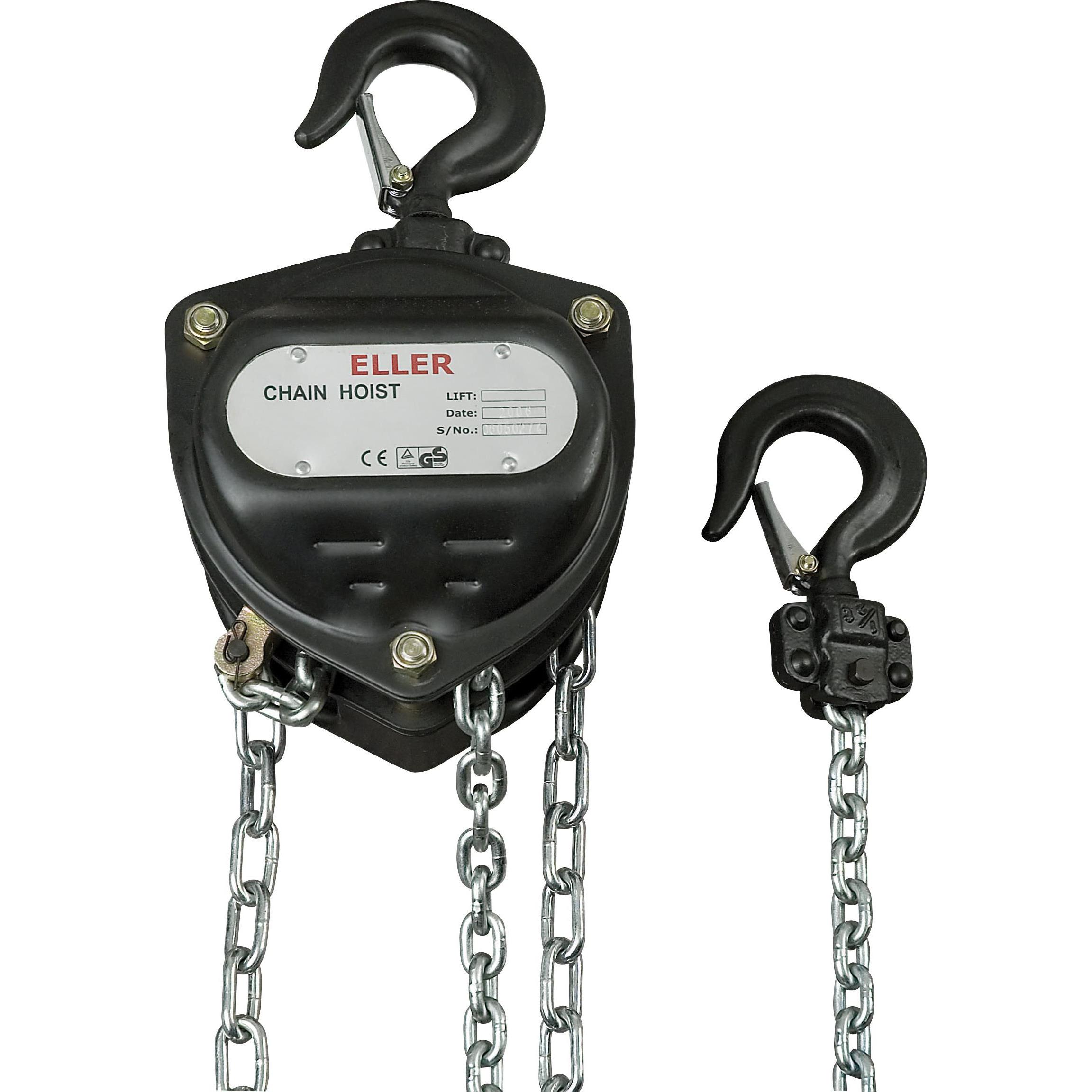 Thumbnail - Showtec Manual Chain Hoist 1000 kg, Montage Lichttechnik, Schwarz