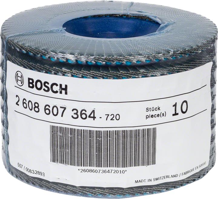 Actual product image Bosch Professional Zubehör Flap disc X551 Expert for Metal, straight, 115 mm, 120 (120)