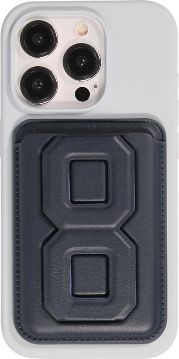 Actual product image PhoneLook Magnetic card holder wallet MagSafe vegan leather with strong magnet and integrated flap
