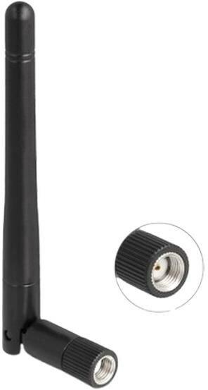 Delock WLAN 802.11 ac/ax/a/b/g/n Antenna connettore RP-SMA 2 dB (WiFi)