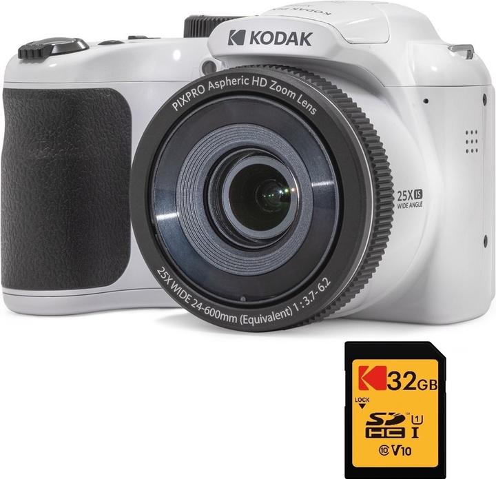 Kodak Digital bridge camera with 25x zoom, 16 MP, 1080p HD video, 24 mm wide angle