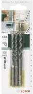 Actual product image Bosch Zubehör Multi-purpose drill, universal drill set, 3-piece, SDS quick, 5 - 8 mm (5 mm, 6 mm, 8 mm)