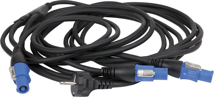 Produktbild DAP-Audio to Neutrik Powercon splitter 3 way (3 m)