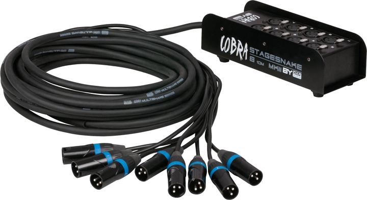 Produktbild DAP-Audio Cobra-X 8 Stagebox (10 m, XLR Kabel)