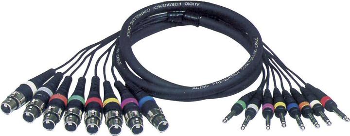 Produktbild DAP-Audio Fl67 (6 m, 6.3mm Klinkenkabel, XLR Kabel)
