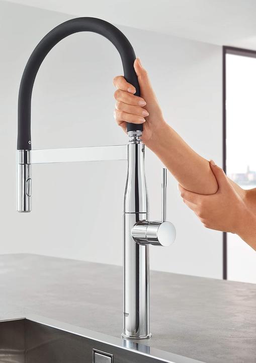 Immagine prodotto Grohe Rubinetto cucina monocomando con spruzzatore magnetico e finitura resistente