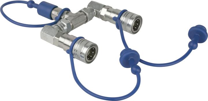 Produktbild Showtec 3/8" Q-Lock 2-Weg Splitter/Verteiler
