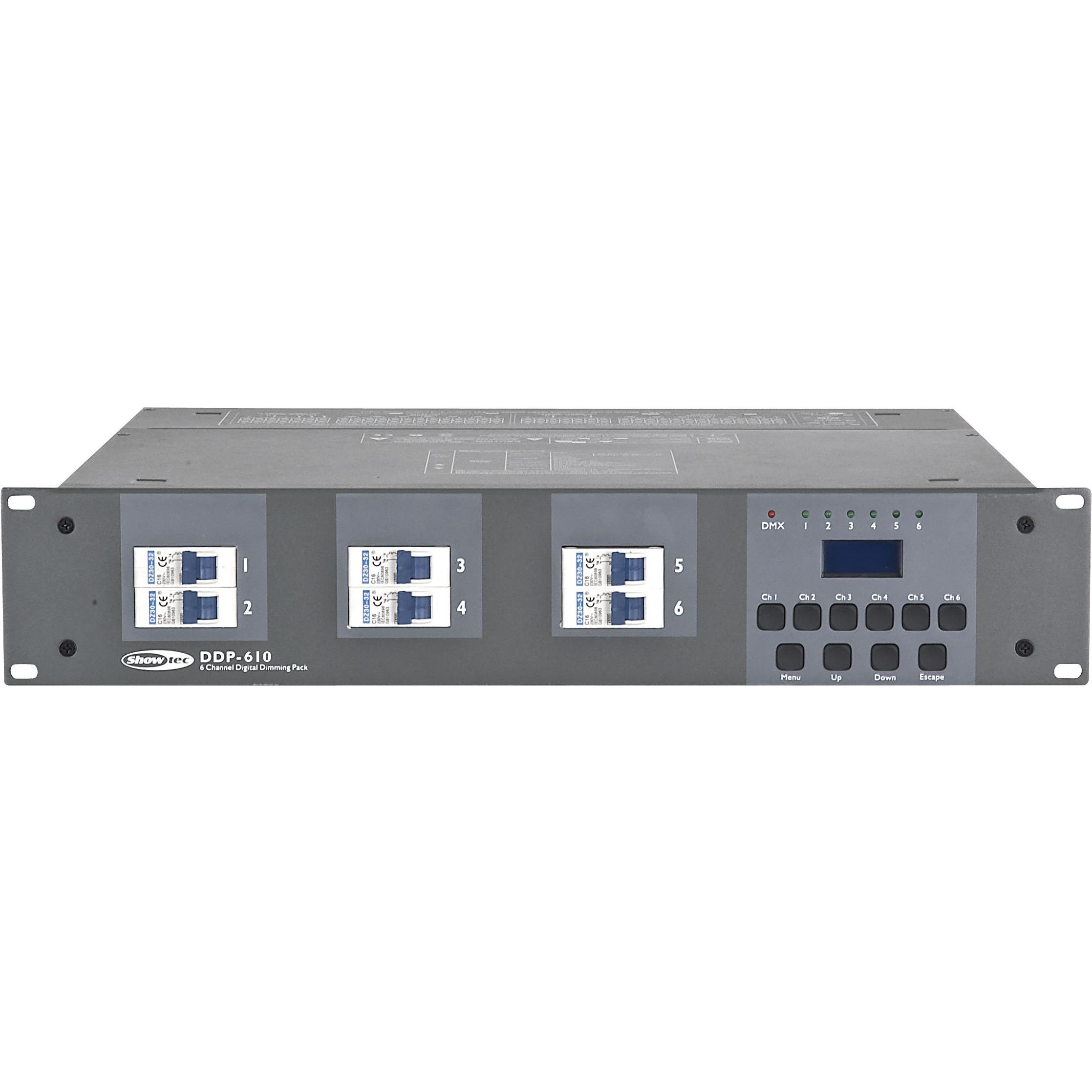 Showtec Ddp-610s, Lichtsteuerung